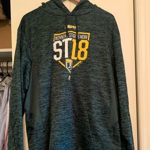Majestic Oakland A’s Spring Training on field hoodie.  XL.  Like new condition.